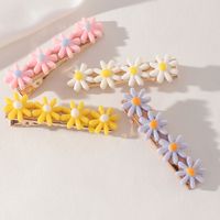 Candy Color Flower Hairpin Set Wholesale Nihaojewelry main image 3