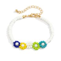 Bohemian Style Colorful Beaded Bracelet Set sku image 2
