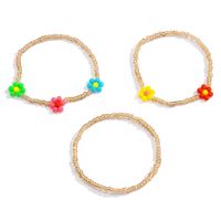 Bohemian Style Colorful Beaded Bracelet Set sku image 5