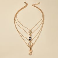 Bohemian Valentine's Day Cross Multi-layer Necklace Wholesale Nihaojewelry sku image 1