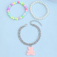 Korean Children Candy Color Bracelet Set Wholesale Nihaojewelry main image 3