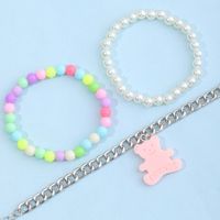 Korean Children Candy Color Bracelet Set Wholesale Nihaojewelry main image 6