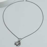Wholesale Jewelry Punk Style Frog Pendant Stainless Steel Necklace Nihaojewelry main image 3