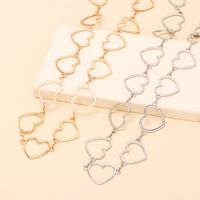 Simple Geometric Hollow Heart Waist Chain Wholesale Nihaojewelry main image 4