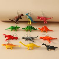 Kreative Bunte Gummibär-dinosaurier-ohrringe Stellten Großhandel Ein Nihaojewelry main image 3