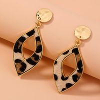 Fashion Plush Leopard Earrings Wholesale Nihaojewelry main image 5