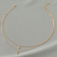 Wholesale Jewelry Star Moon Diamond-studded Pendant Multilayer Necklace Nihaojewelry main image 3