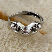 Retro Frog Garnet Ring Wholesale Nihaojewelry main image 3