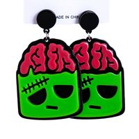 Halloween Geometric Resin Earrings Wholesale Jewelry Nihaojewelry main image 2