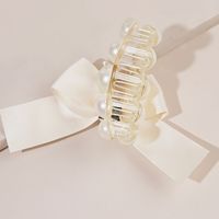 Pearl Bow Korean Style Hair Clip Wholesale Jewelry Nihaojewelry main image 5