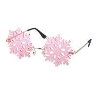 Fashion Snowflake Lens Frameless Sunglasses sku image 6