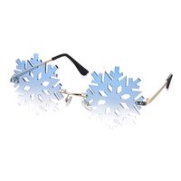 Fashion Snowflake Lens Frameless Sunglasses sku image 8