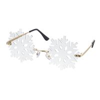 Fashion Snowflake Lens Frameless Sunglasses sku image 9