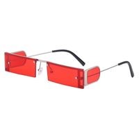 Fashion Punk Style Square Small Frame Sonnenbrille sku image 8