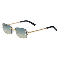 Fashion Square Frame Sunglasses Wholesale sku image 4