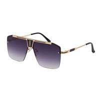Retro Fashion Simple Style Uv400 Men's Sunglasses sku image 1