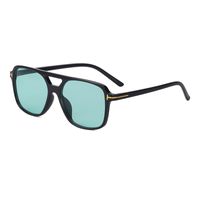 Korean Fashion New Style Big Frame Retro Box Frog Sunglasses sku image 9