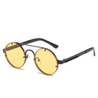 Retro Round Metal Frame Sunglasses Wholesale sku image 13