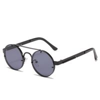 Retro Round Metal Frame Sunglasses Wholesale sku image 12