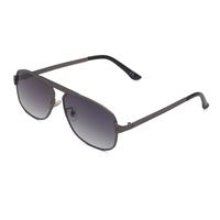 Fashion Single Beam Geometric Anti-uv Metal Sunglasses Wholesale sku image 11