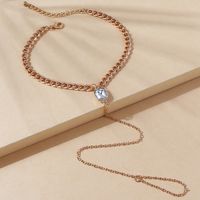 Bracelet De Cheville Long En Alliage De Verre À La Mode Créatif En Gros Nihaojewelry sku image 1