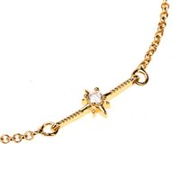 Wholesale Jewelry Star Splicing Copper Inlaid Zircon Bracelet Nihaojewelry main image 3