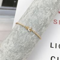 Wholesale Jewelry Insect Shape Splicing Copper Inlaid Zircon Bracelet Nihaojewelry main image 5