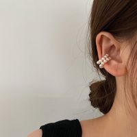 Vente En Gros Bijoux Pince D&#39;oreille Épissage De Perles En Forme De C Nihaojewelry main image 3