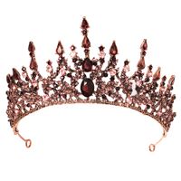 Retro Baroque Alloy Crown Bridal Headdress Wholesale Nihaojewelry main image 6