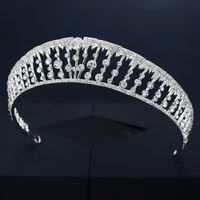 Nouveau Rétro Diamant Couronne De Mariée Bijoux De Mariage En Gros Nihaojewelry main image 1