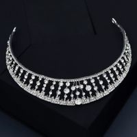 New Retro Diamond Bridal Crown Wedding Jewelry Wholesale Nihaojewelry main image 3