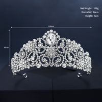 Modelegierung Voller Diamant-brautkrone Großhandel Nihaojewelry main image 6