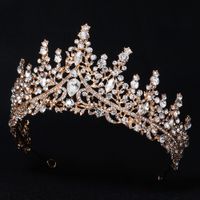 New Retro Luxury Full Diamond Alloy Crown Wedding Dress Wholesale Nihaojewelry main image 1
