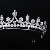 Corona De Princesa De Diamantes De Imitación De Aleación Coreana Al Por Mayor Nihaojewelry main image 4