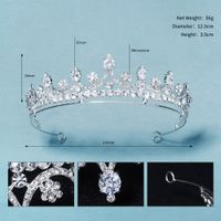 Corona De Princesa De Diamantes De Imitación De Aleación Coreana Al Por Mayor Nihaojewelry main image 6