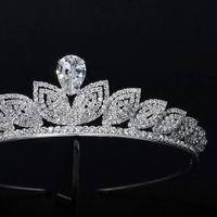 Fashion Luxury Zircon Rhinestone Crown Bridal Wedding Wholesale Nihaojewelry main image 5