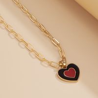 Retro Heart Multi-element Necklace Wholesale Nihaojewelry sku image 3