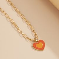 Retro Heart Multi-element Necklace Wholesale Nihaojewelry sku image 5