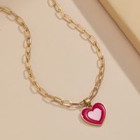 Retro Heart Multi-element Necklace Wholesale Nihaojewelry sku image 6