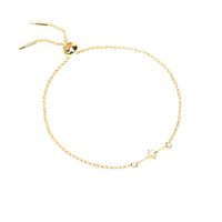 Wholesale Jewelry Star Splicing Copper Inlaid Zircon Bracelet Nihaojewelry sku image 1