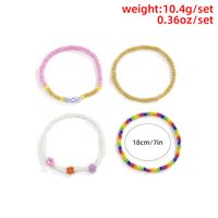 Wholesale Jewelry Bohemian Style Small Daisy Hit Color Beaded Bracelet Nihaojewelry main image 5