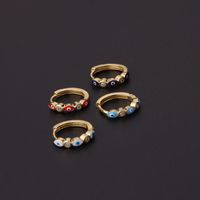 Ear Cartilage Rings & Studs Bohemian Geometric Copper Artificial Gemstones main image 1