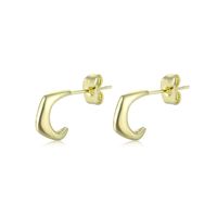 Wholesale Jewelry Irregular C-shaped Stud Earrings Nihaojewelry main image 6