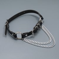 Collar De Cuero Para Mujer Estilo Punk Rock Europeo Y Americano Con Joyas Vendidas A Través De La Frontera main image 3