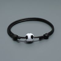 Wholesale Jewelry Football Woven Rope Bracelet Nihaojewelry main image 3
