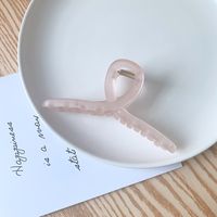 Grip Frosted New Hairpin Back Head Large Transparent Hair Claw Shark Clip Hairware Hairpin Hair Clip Female Summer sku image 8