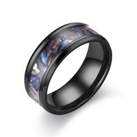 Fashion New Colorful Stainless Steel Ring Wholesale Nihaojewelry main image 4