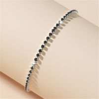 Fashion Single Row Round Zircon Copper Bracelet Wholesale Nihaojewelry main image 1