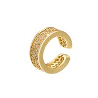 Fashion Micro-inlaid Zircon Copper Ear Bone Clip Wholesale Nihaojewelry main image 6