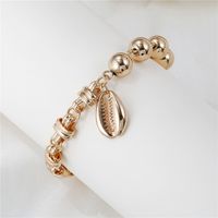 Vente En Gros Bijoux Pendentif Coquillage Bracelet De Perles Asymétrique Nihaojewelry main image 5